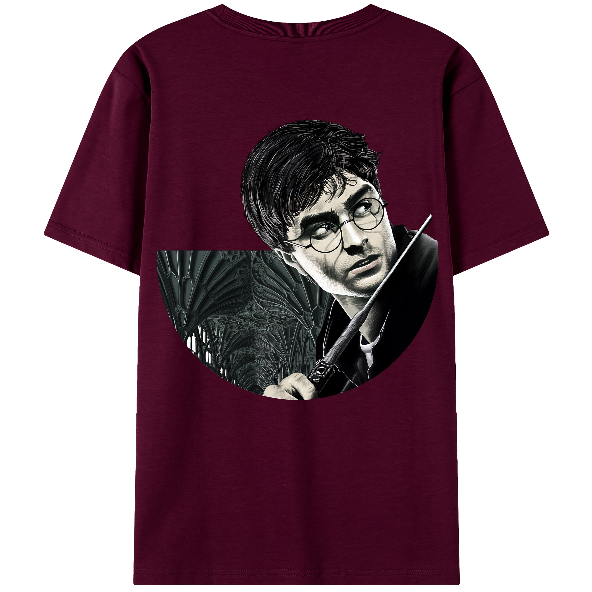（画像用） Harry Potter ハリー・ポッターシリーズ レディース半袖Tシャツ(バックプリント)